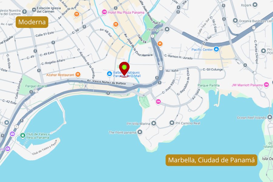 Ubicación - Moderna