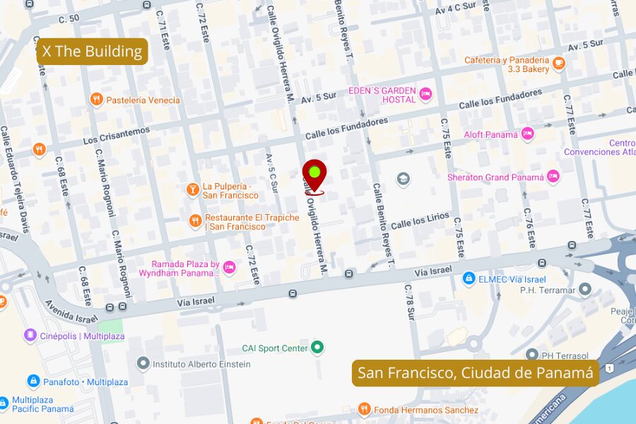 Ubicación - X The Building